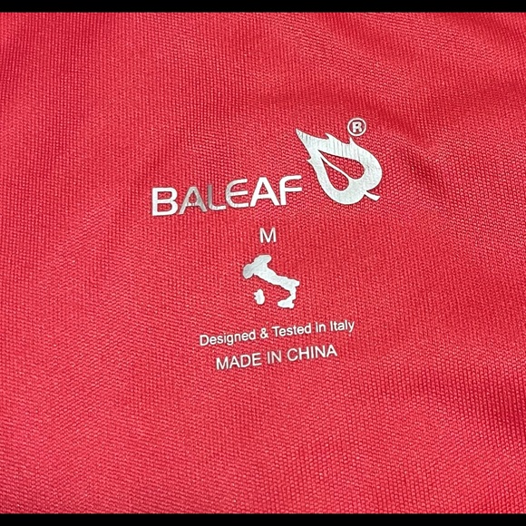 Baleaf Coral Pink Triumph UPF50+ Crew Neck Active Sun Shirt - Picture 8 of 9